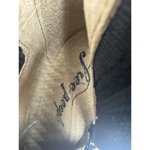 Free People James Chelsea Chunky Heel Boot White Cream Womens Us 9 /EU Size 39.5 - Picture 15 of 16